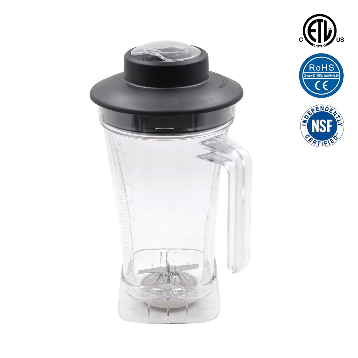2000ML Round Jar